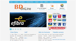 Desktop Screenshot of bdonline.com.br