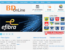 Tablet Screenshot of bdonline.com.br